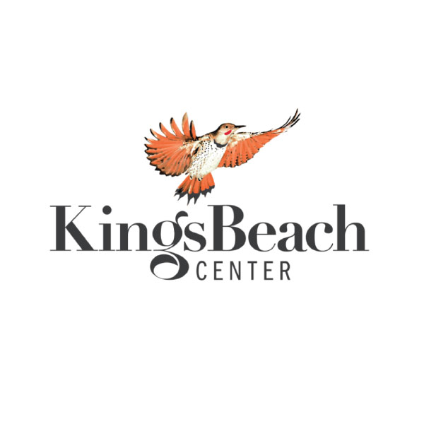 kings beach center logo design