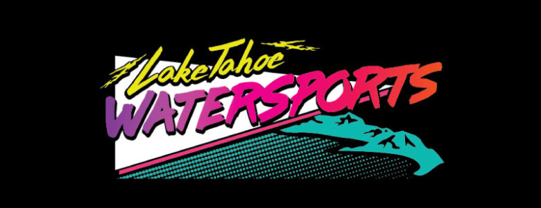 tahoe waterski logo design